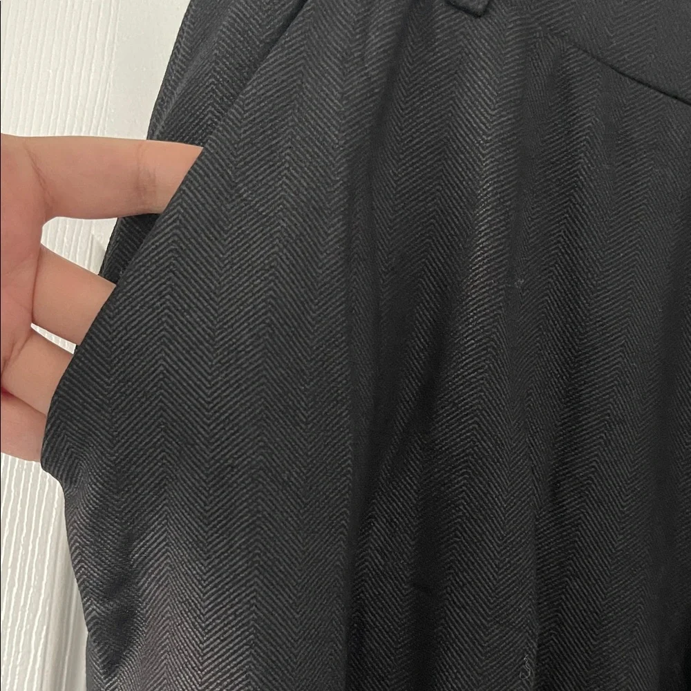 Dictionary Black Tailored Pants | Straight Leg | Size Medium